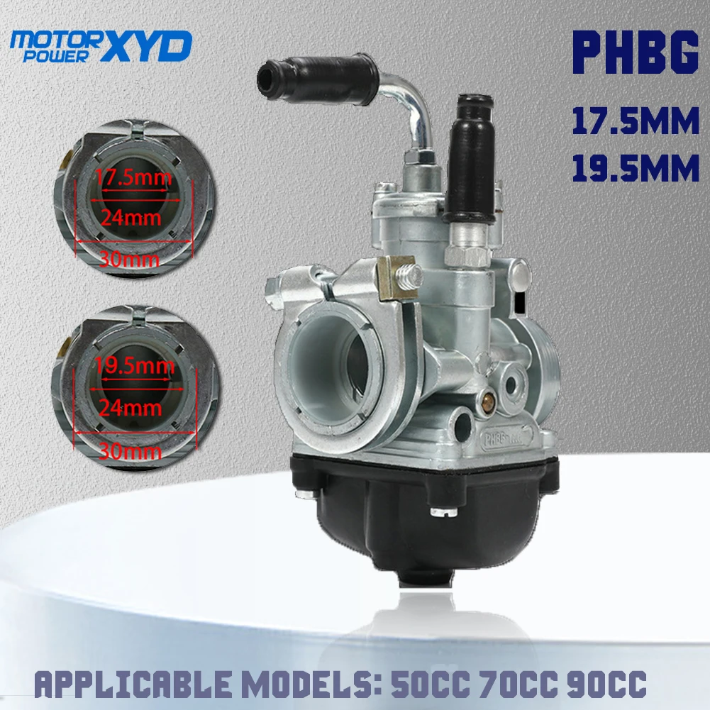 Motorcycle Phbg 17.5mm 19.5mm Racing Carburetor for Hand Choke Carburedor Carb Racing Scooter Moped
Motorcycle Phbg 17.5mm 19.5mm Racing Carburetor for Hand Choke Carburedor Carb Racing Scooter Moped