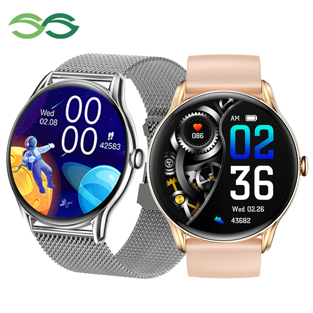 Smart Watch Women 1.32 inch 360*360 HD Screen Smartwatch Men Heart Rate Blood Pressure Monitor Sport Fintess Tracker for Android
Smart Watch Women 1.32 inch 360*360 HD Screen Smartwatch Men Heart Rate Blood Pressure Monitor Sport Fintess Tracker for Android