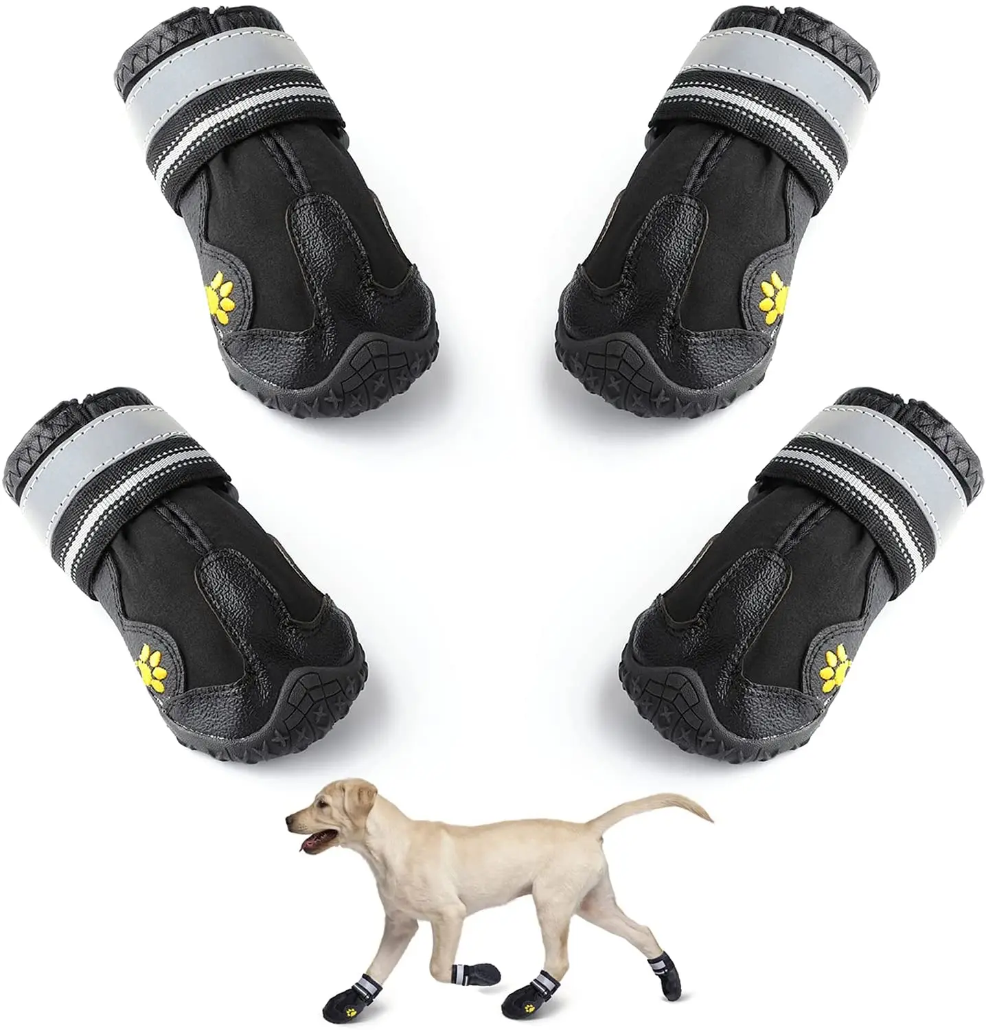 Pet Dog Shoes For Sports Mountain Wearable For Pets PVC Soles Waterproof Reflective Dog Boots Perfect for Small Medium Large Dog
Pet Dog Shoes For Sports Mountain Wearable For Pets PVC Soles Waterproof Reflective Dog Boots Perfect for Small Medium Large Dog