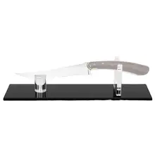 Knives Display Holder Knives Display With Support Frame Nives Display Stand Rack Acrylic Knives Desk Display Stand For Hunting