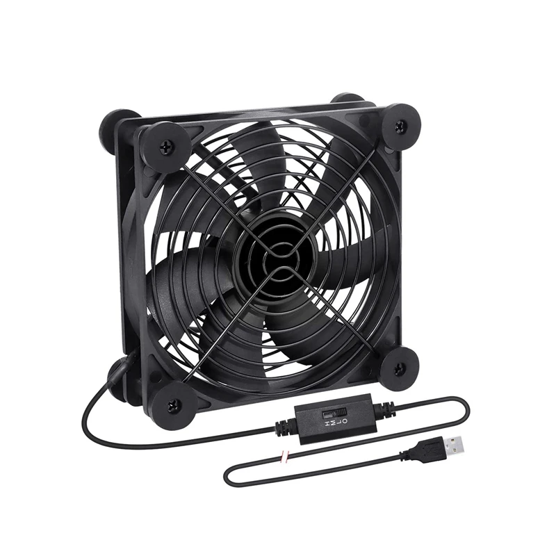 Mini Fan 120Mm USB Fan Portable Cooling Fan For Flat Panel TV Receiver Router DVR Playstation Computer Cabinet
Mini Fan 120Mm USB Fan Portable Cooling Fan For Flat Panel TV Receiver Router DVR Playstation Computer Cabinet