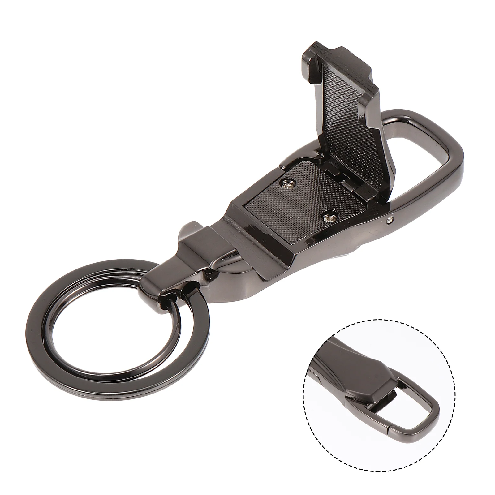 1 Pc Exquisite Key Chain Decorative Dog Leash Buckle Phone Rack (Black)
1 Pc Exquisite Key Chain Decorative Dog Leash Buckle Phone Rack (Black)