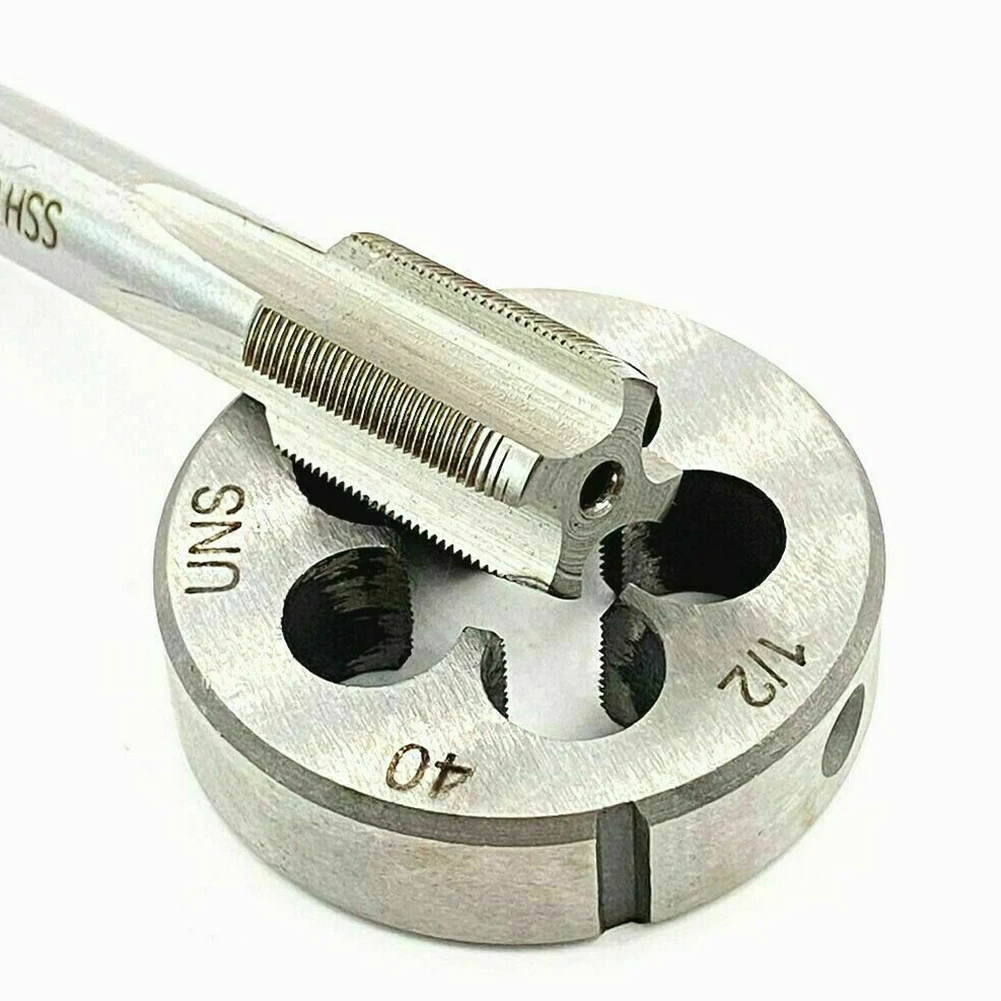 1/2 -40TPI Tap And Die Set HSS Right Hand Thread 1/2-40 Tap +1/2 -40UNS Die For Polishing Surfaces Handle Tools
1/2 -40TPI Tap And Die Set HSS Right Hand Thread 1/2-40 Tap +1/2 -40UNS Die For Polishing Surfaces Handle Tools