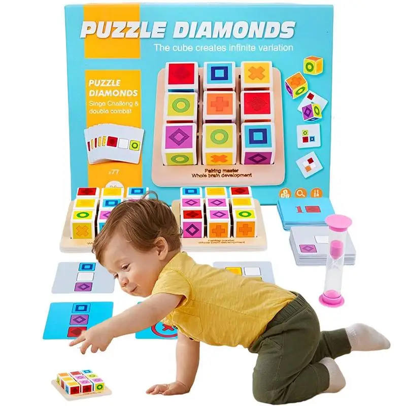 Cube Blocks 3D Square Cube Puzzle For Children Preschool Learning Educational Toy Montessori Toys For Toddlers Kids Boys Girls
Cube Blocks 3D Square Cube Puzzle For Children Preschool Learning Educational Toy Montessori Toys For Toddlers Kids Boys Girls