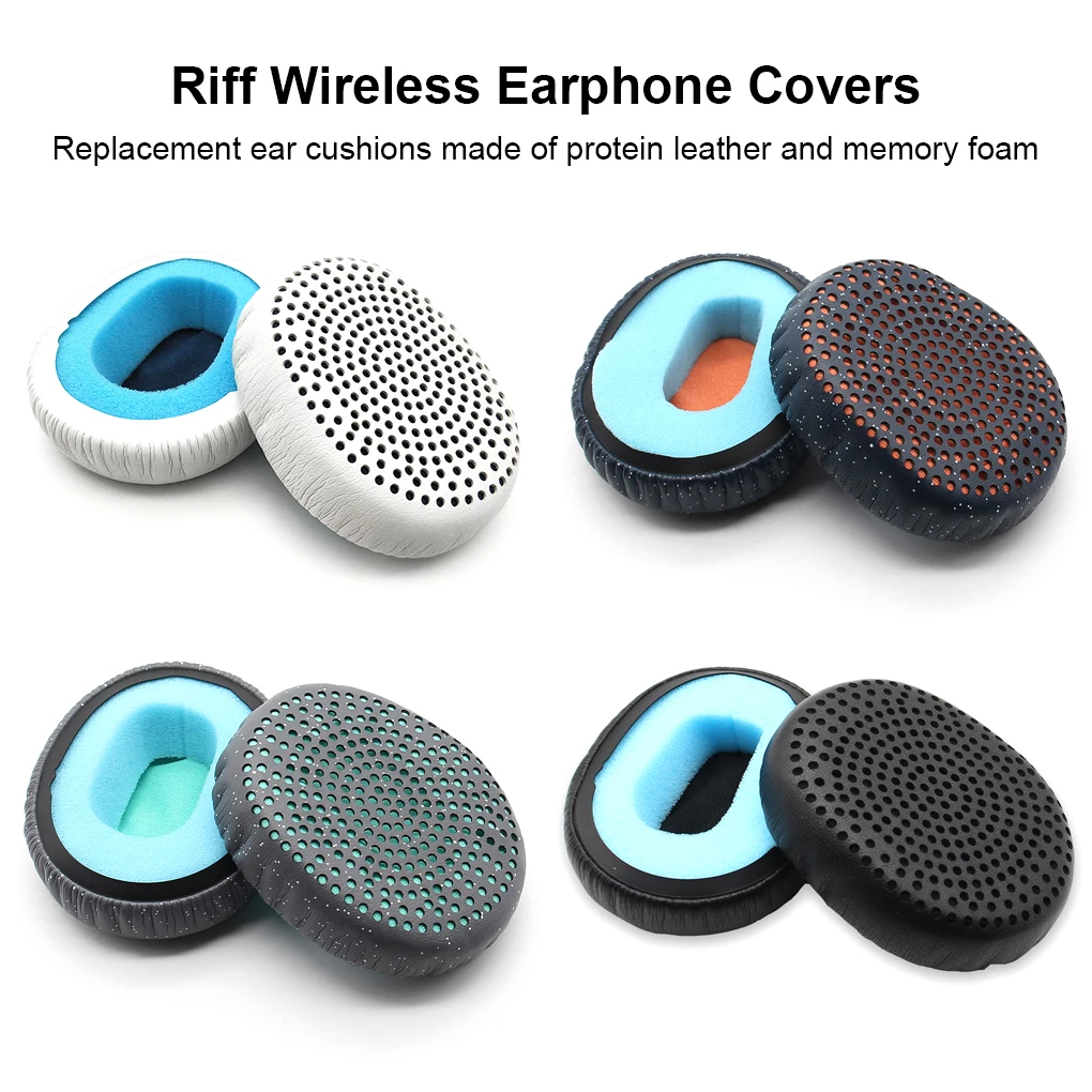 Cushion Professional Ear Pad Solid Color Headset Earmuff Replacement for Skullcandy Riff Wireless Headphone
Cushion Professional Ear Pad Solid Color Headset Earmuff Replacement for Skullcandy Riff Wireless Headphone