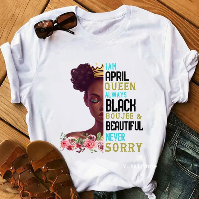2022 New Summer African Black Girls' T-shirts Melanin Queen Women Fashion Trendy Tops Clothes Custom Comfortable Black Girl
2022 New Summer African Black Girls' T-shirts Melanin Queen Women Fashion Trendy Tops Clothes Custom Comfortable Black Girl