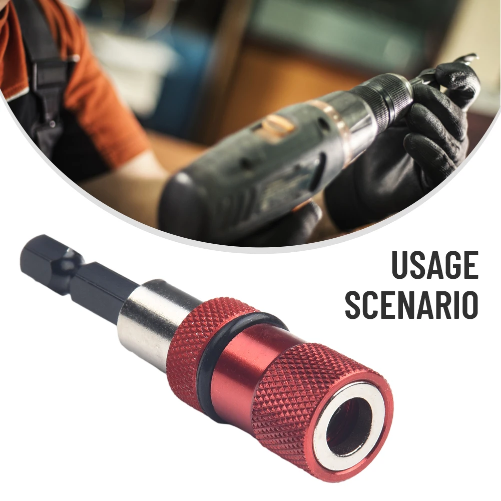 Quick Connecting Rod Screwdriver Bit Electric Drill 1/4 Inch Hex Driver Adjustable Extension Bar Magnetic Stainless Steel
Quick Connecting Rod Screwdriver Bit Electric Drill 1/4 Inch Hex Driver Adjustable Extension Bar Magnetic Stainless Steel
