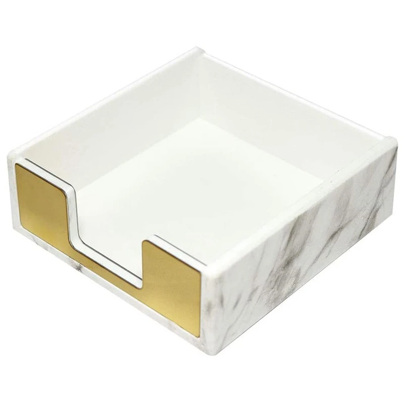 Sticky Notes Pad Holder Memo Dispensers Rose Gold With Marble White Texture Desk Supplies Organizer Accessories
Sticky Notes Pad Holder Memo Dispensers Rose Gold With Marble White Texture Desk Supplies Organizer Accessories