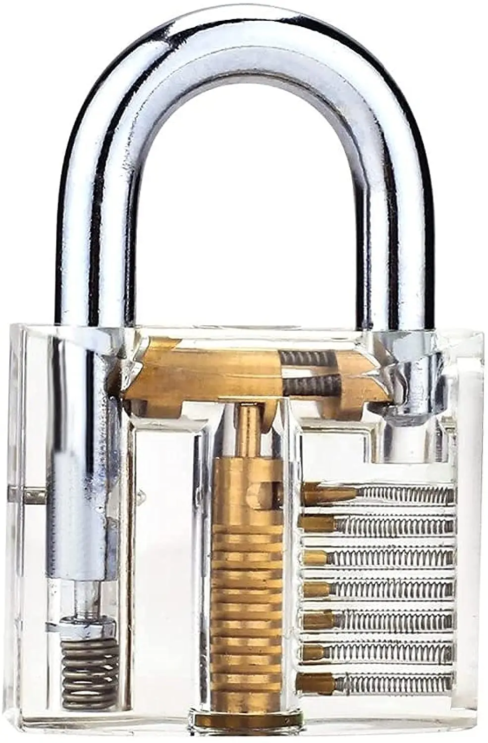 

1pcs Transparent Lock Opener Set with 15pcs Black Bag Tools, Broken Key Remove Pick Tools,Lock Training Set