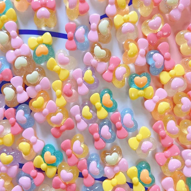 20Pcs Cute Nail Art Resin Charms 8 Colors Bowtie Nail Rhinestones Colorful Bowknot Shaped Nail Decoration Manicure Stones
20Pcs Cute Nail Art Resin Charms 8 Colors Bowtie Nail Rhinestones Colorful Bowknot Shaped Nail Decoration Manicure Stones