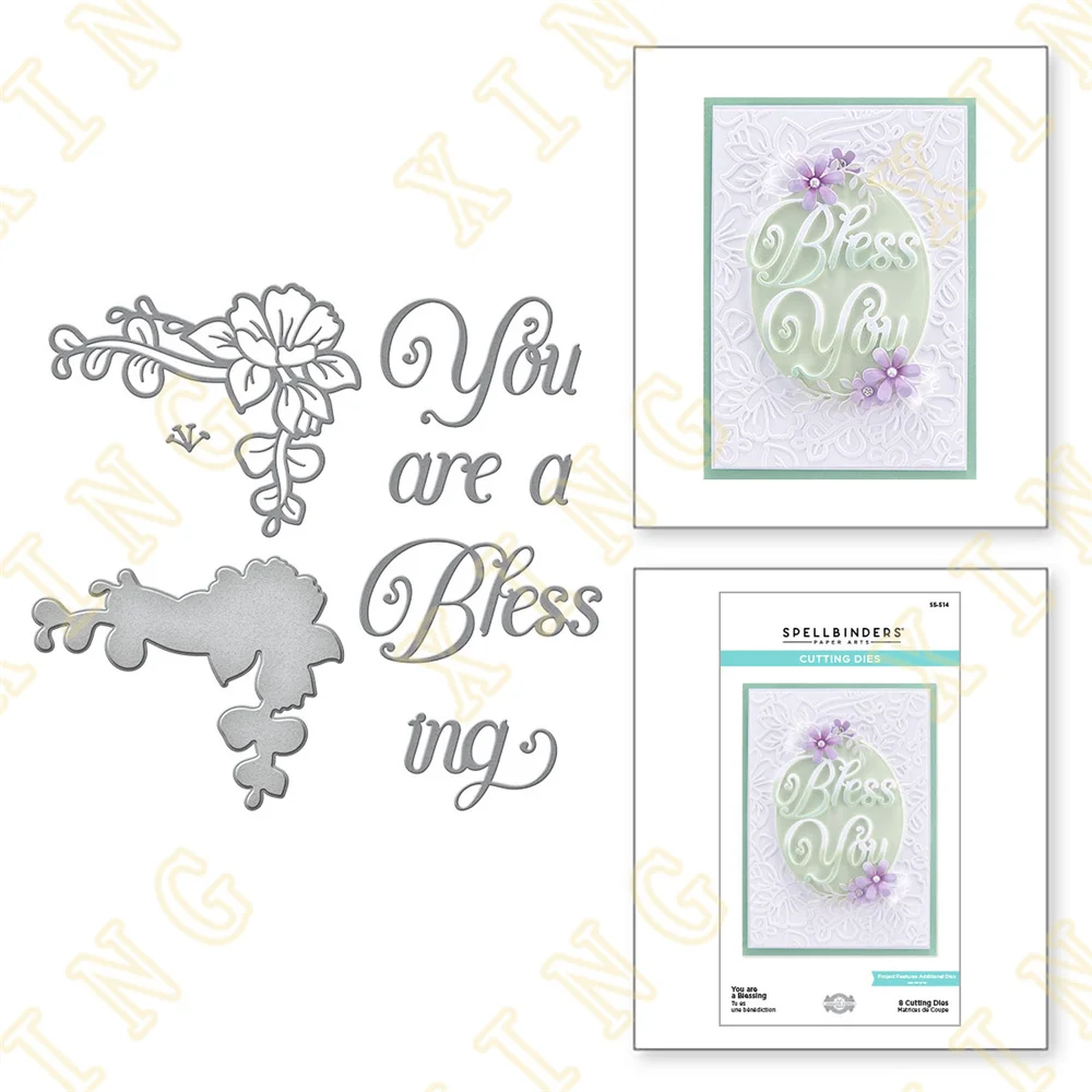 You Are a Blessing Etched 2022 New Metal Cutting Dies Scrapbook Diary Decoration Embossing Template Diy Greeting Card Handmade
You Are a Blessing Etched 2022 New Metal Cutting Dies Scrapbook Diary Decoration Embossing Template Diy Greeting Card Handmade