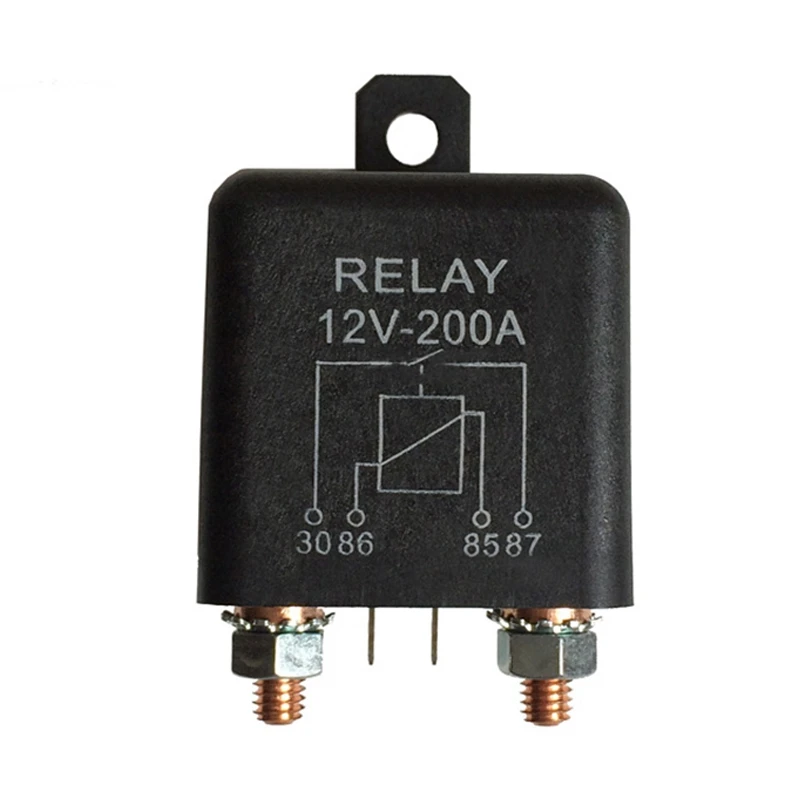 6X 12V 200A Normally Open 4 Pin Relay - Heavy Duty Automotive Marine Split Charge
6X 12V 200A Normally Open 4 Pin Relay - Heavy Duty Automotive Marine Split Charge