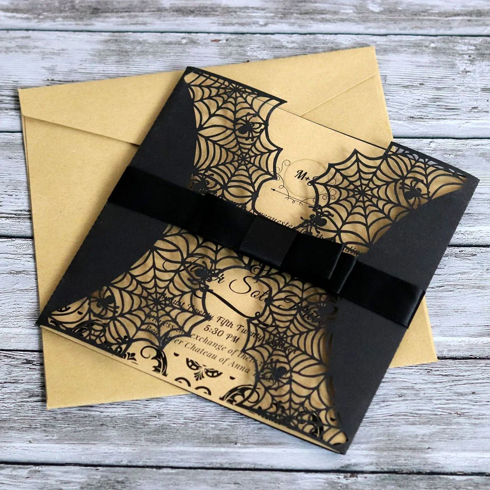 Invitationinvitations Party Bowknotcut Hallow Wedding Birthdayhorror Spiderweb Hollow Spider Shower Baby Greeting Invites Kits
Invitationinvitations Party Bowknotcut Hallow Wedding Birthdayhorror Spiderweb Hollow Spider Shower Baby Greeting Invites Kits