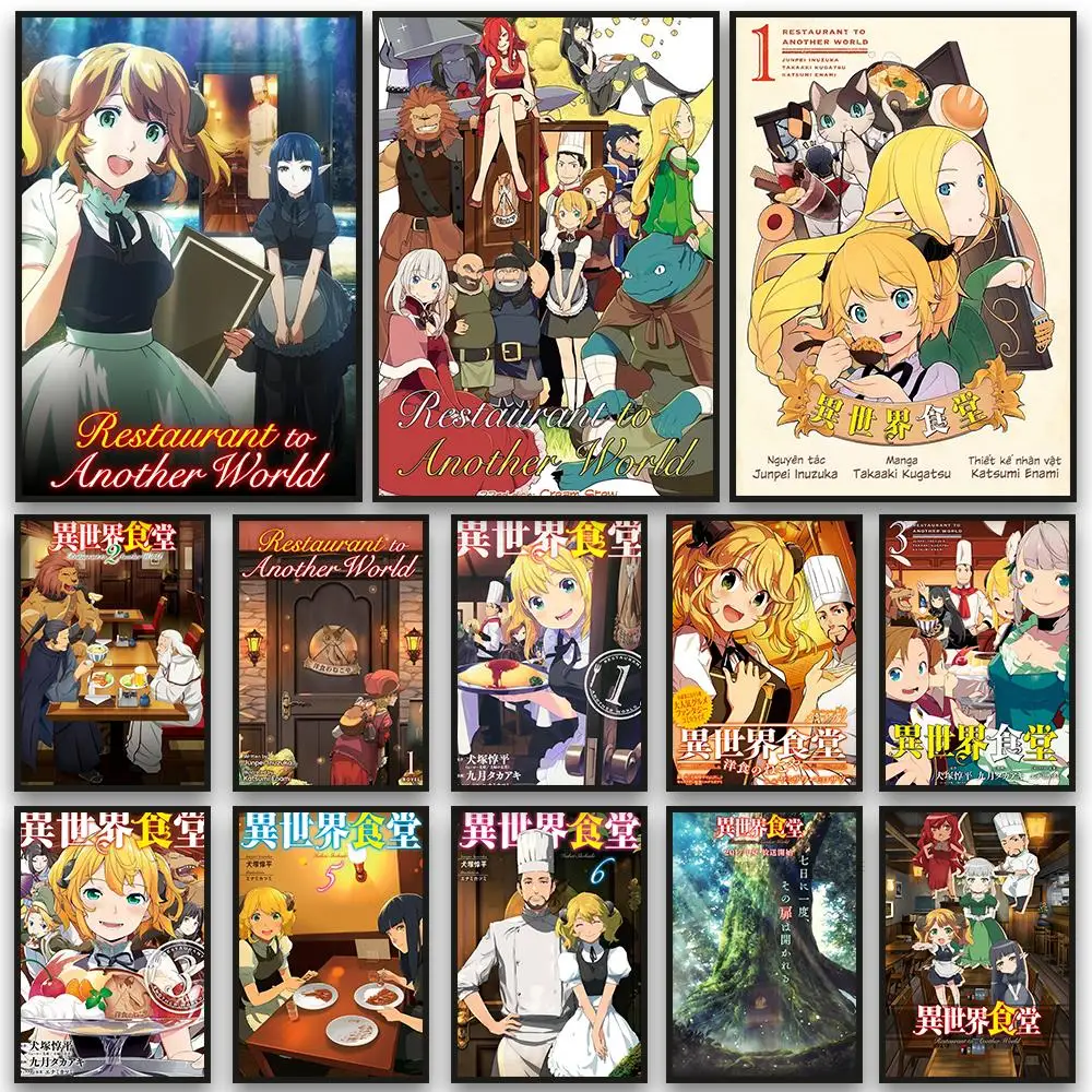 Anime White Card Posters Kraft Prints Restaurant to Another World Wall Sticker Poster Cafe And Bedroom Home Decoration Posters
Anime White Card Posters Kraft Prints Restaurant to Another World Wall Sticker Poster Cafe And Bedroom Home Decoration Posters
