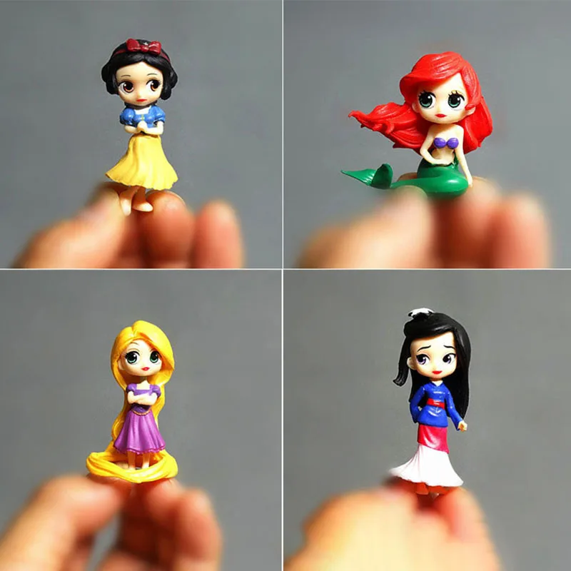 Disney Mini-Size Kawaii Cute Princess Snow White Mulan Ariel Rapunzel Doll Gifts Toy Model Anime Figures Collect Ornaments
Disney Mini-Size Kawaii Cute Princess Snow White Mulan Ariel Rapunzel Doll Gifts Toy Model Anime Figures Collect Ornaments