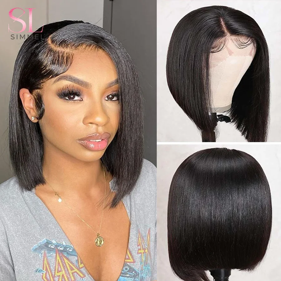 Side Part Bob Lace Front Human Hair Wigs For Women Natural Color 8-16Inch Brazilian Straight Short Bob 13X1 Lace Human Hair Wigs
Side Part Bob Lace Front Human Hair Wigs For Women Natural Color 8-16Inch Brazilian Straight Short Bob 13X1 Lace Human Hair Wigs