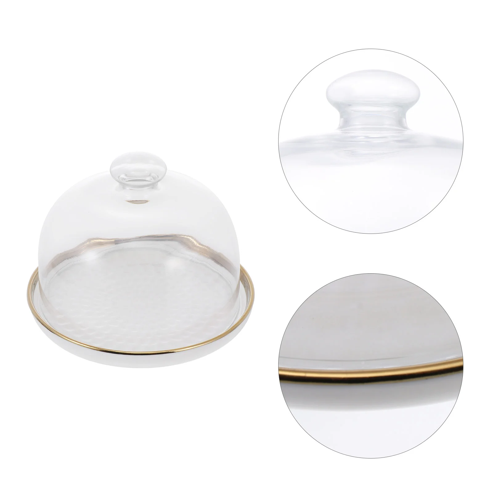 Cake Stand with Dome Cover Server Cake Dessert Platter with Cloche Bell Cover Ceramic Serving Platter and Cake Plate for Home
Cake Stand with Dome Cover Server Cake Dessert Platter with Cloche Bell Cover Ceramic Serving Platter and Cake Plate for Home