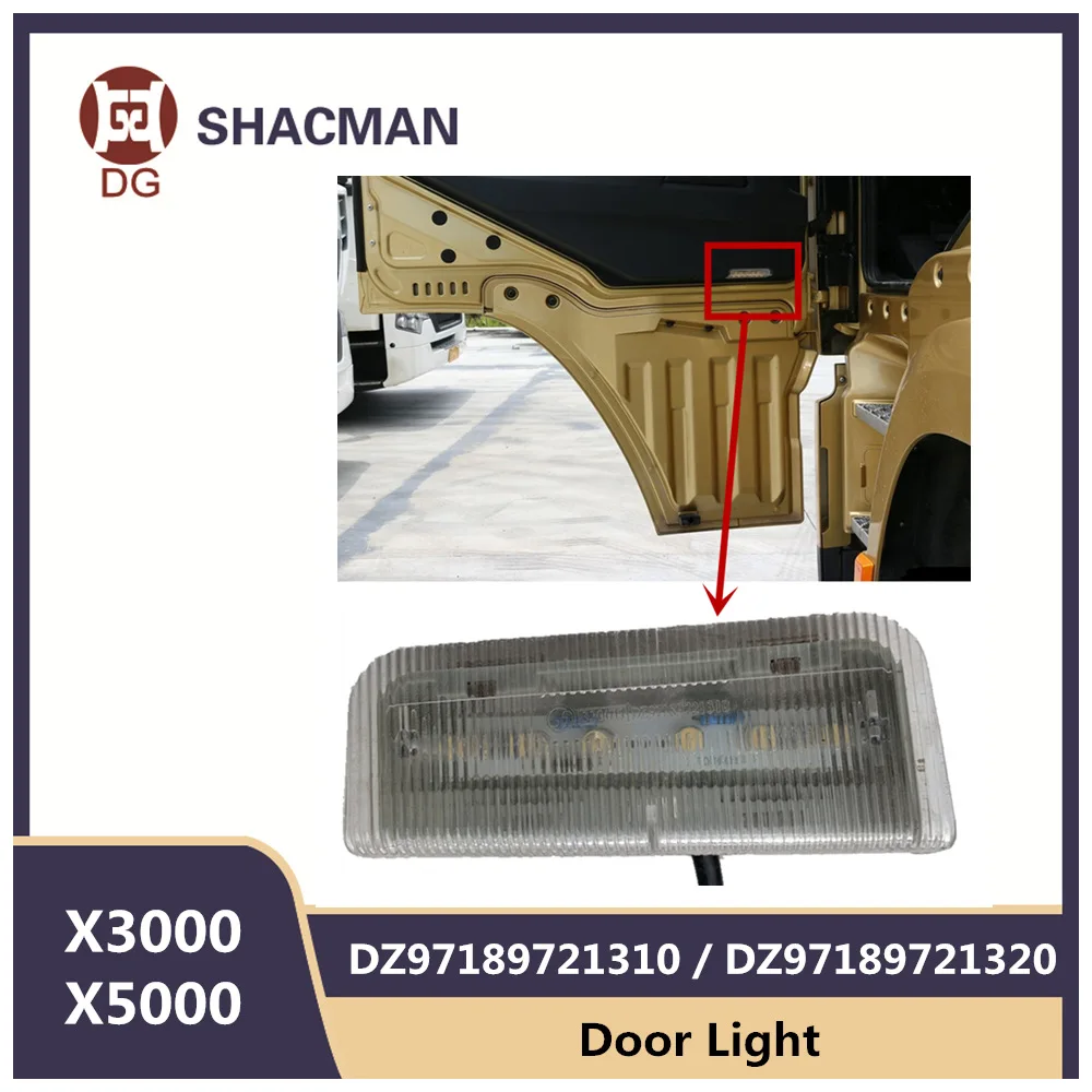 

Door Lights For SHACMAN Shaanxi X3000 X5000 Step Welcome LED Lights Original Truck Parts DZ97189721310 DZ97189721320