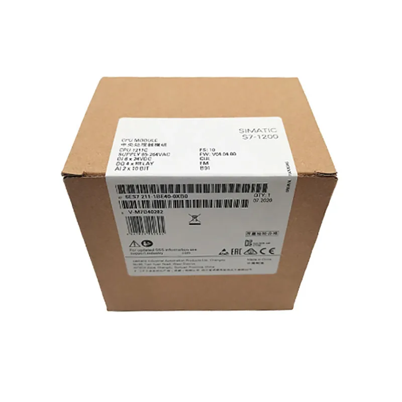 New Original 6ES7 211-1BE40-0XB0 6ES7211-1BE40-0XB0 S7-1200 CPU 1211C AC/DC/RELAY 6ES72111BE400XB0
New Original 6ES7 211-1BE40-0XB0 6ES7211-1BE40-0XB0 S7-1200 CPU 1211C AC/DC/RELAY 6ES72111BE400XB0