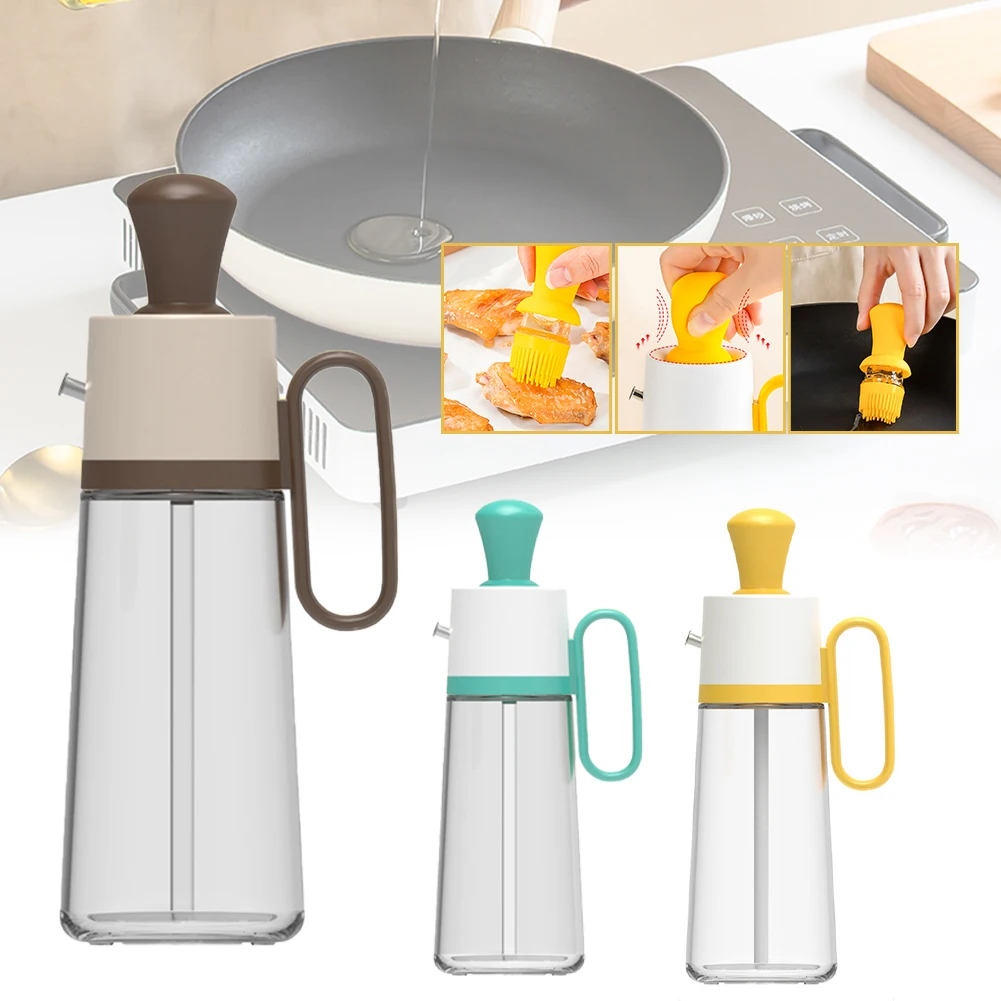 1PC Glass Olive Oil Dispenser Bottle with Silicone Brush 2 in 1Dropper Measuring Condiment Container for Kitchen Cooking 550ml
1PC Glass Olive Oil Dispenser Bottle with Silicone Brush 2 in 1Dropper Measuring Condiment Container for Kitchen Cooking 550ml