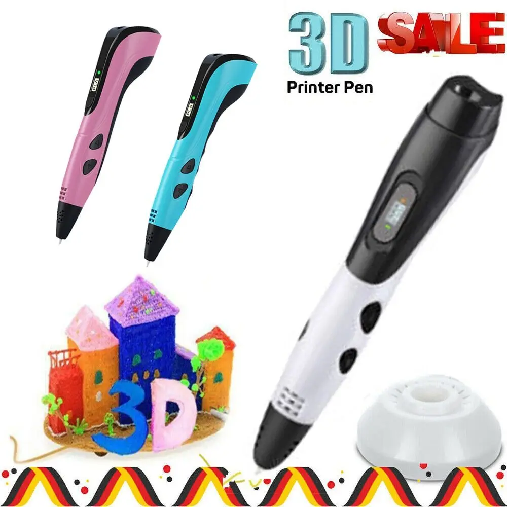 DIY Gifts Printing Pencil With LCD Screen Christmas Birthdy Gift 3D Printing Pen 3D Pens Arts Printer Drawing Supplies
DIY Gifts Printing Pencil With LCD Screen Christmas Birthdy Gift 3D Printing Pen 3D Pens Arts Printer Drawing Supplies