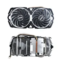 MSI RX 470 480 570 580 Armored Cooling Fan Original 87mm PLD09210S12HH 4-pin RX580 RX570 Graphics Card Heat Sink Set