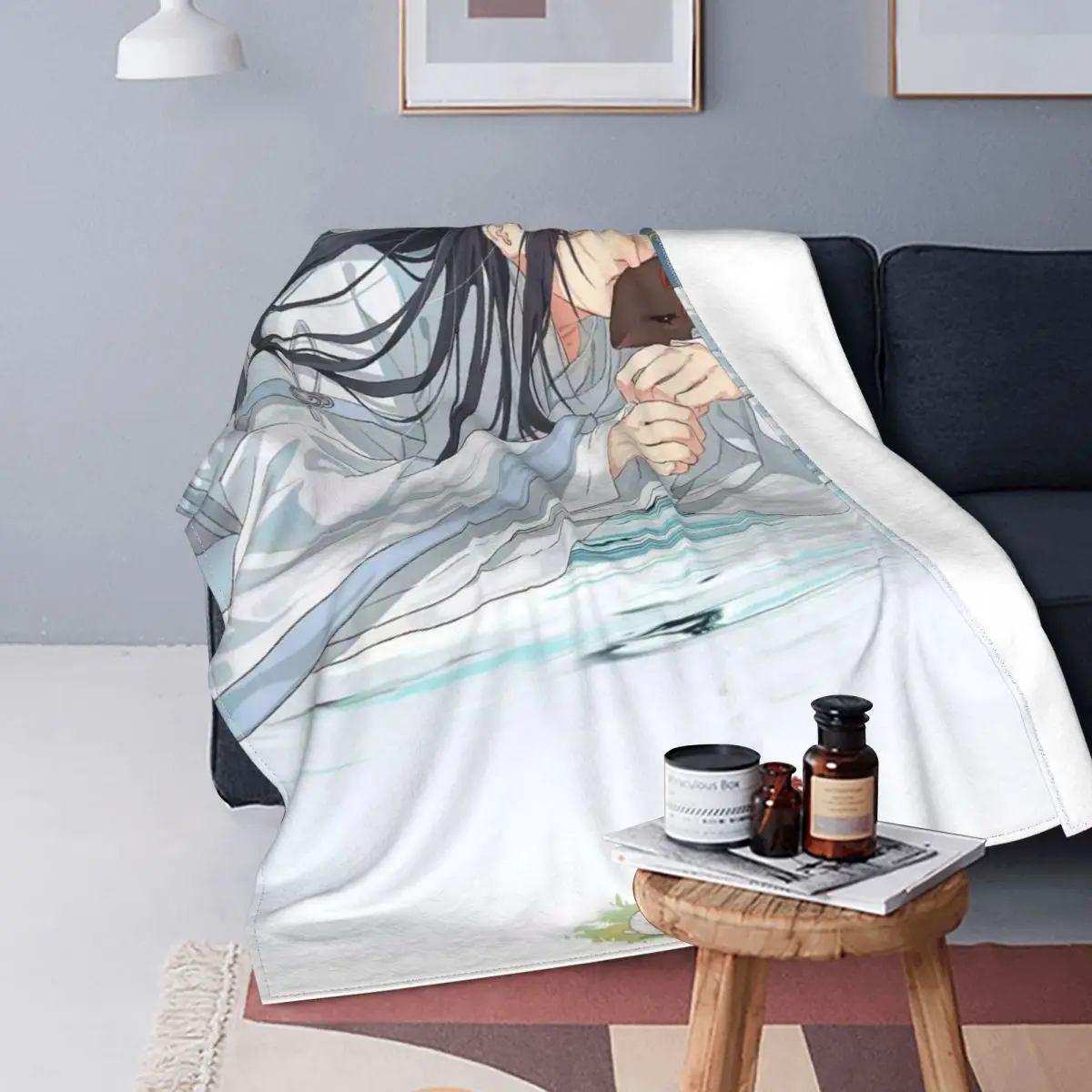 Grandmaster Of Demonic Cultivation Knitted Blankets the Untamed Lan Zhan Cute Rabbits Throw Blankets Airplane Travel Bedspreads
Grandmaster Of Demonic Cultivation Knitted Blankets the Untamed Lan Zhan Cute Rabbits Throw Blankets Airplane Travel Bedspreads