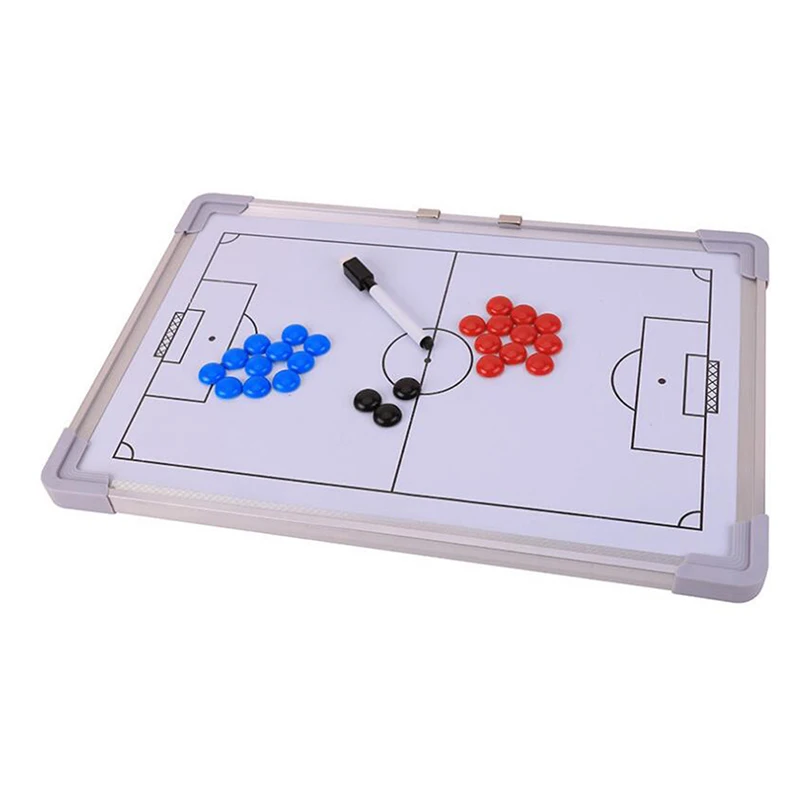 

Aluminium Tactical Magnetic Plate for Soccer Strategy Coach Football Judge Board