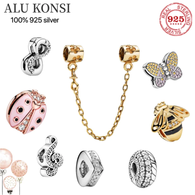 925 Sterling Silver Bead Clip Charms butterfly honeybee Heart Clip Charm fit Original Pan Reflexions Bracelets
925 Sterling Silver Bead Clip Charms butterfly honeybee Heart Clip Charm fit Original Pan Reflexions Bracelets