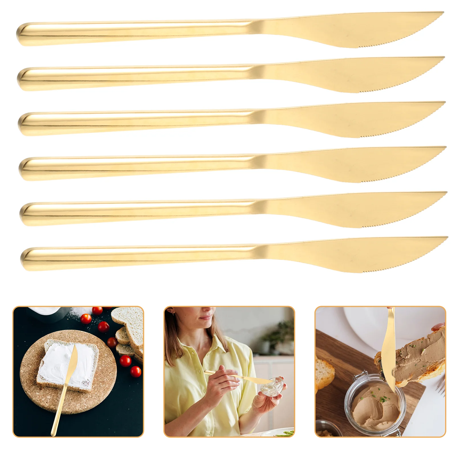 Jam Spreader Convenient Jam Spreader Stainless Steel Portable Butter Spreader Portable Steak Cutlery
Jam Spreader Convenient Jam Spreader Stainless Steel Portable Butter Spreader Portable Steak Cutlery