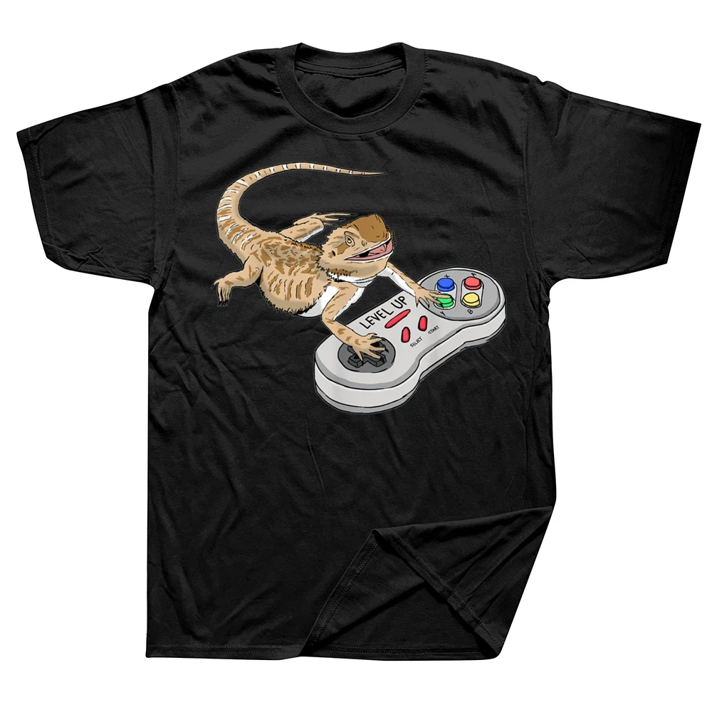 Funny Bearded Dragon Playing Video Game T Shirts Graphic Cotton Streetwear Short Sleeve Birthday Gifts Summer Style T-shirt
Funny Bearded Dragon Playing Video Game T Shirts Graphic Cotton Streetwear Short Sleeve Birthday Gifts Summer Style T-shirt