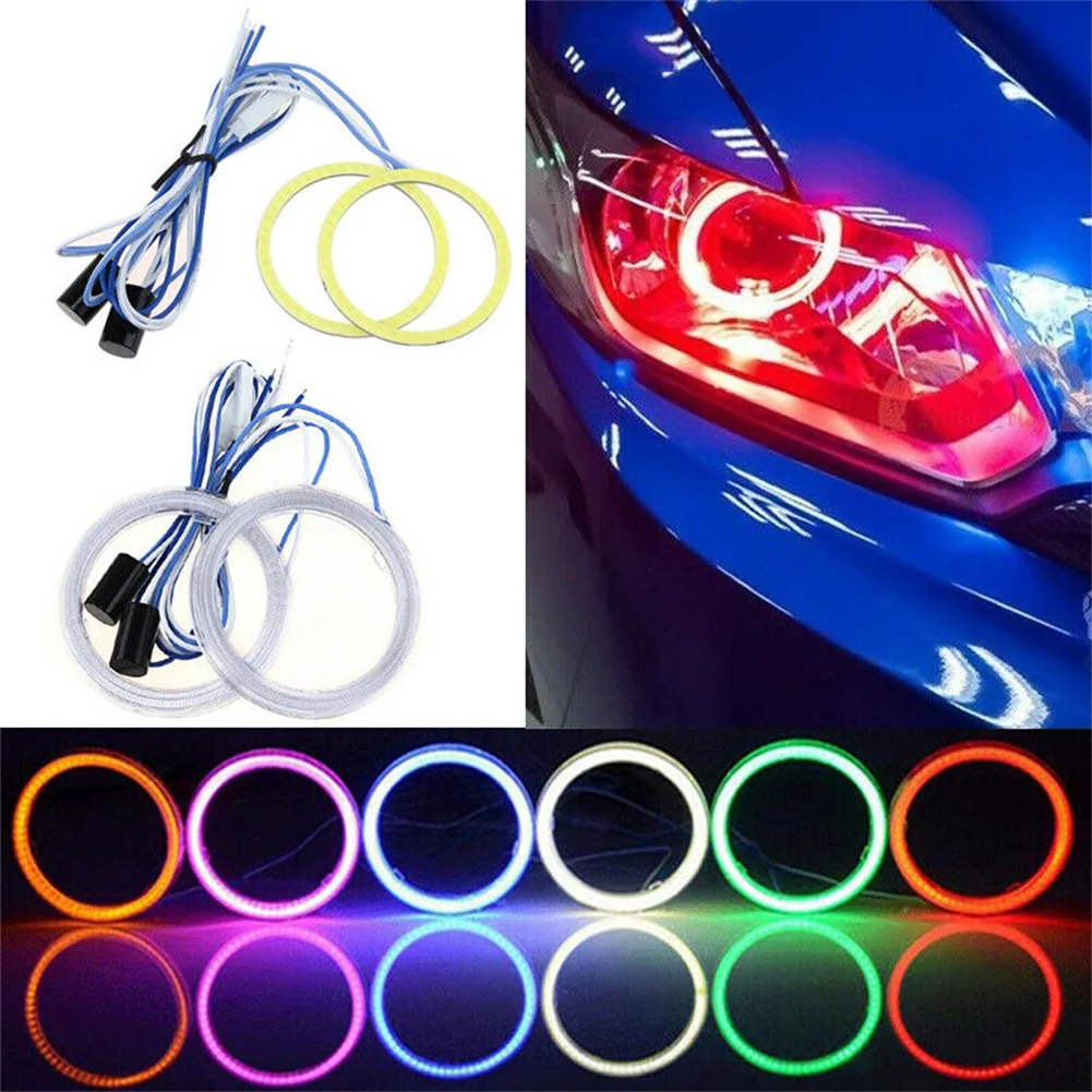 2PCS 100mm Angel Eyes 12V COB 45 SMD LED Halo Rings Light Silica Gel Waterproof Car Motorcycles LED Signal Fog Width Headlight
2PCS 100mm Angel Eyes 12V COB 45 SMD LED Halo Rings Light Silica Gel Waterproof Car Motorcycles LED Signal Fog Width Headlight