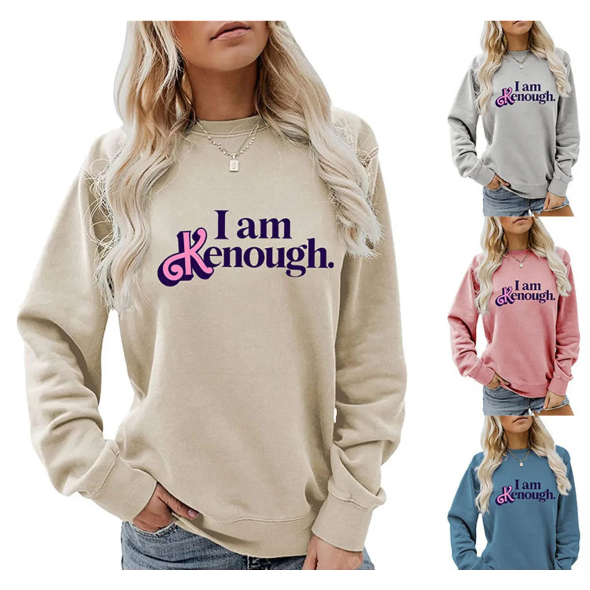 I Am Kenough Sweater I Am Kenough Sweatshirt Hoodie Shirt I Am Kenough Sudadera Sweat-shirt Clothes Man Woman Cosplay Costume
I Am Kenough Sweater I Am Kenough Sweatshirt Hoodie Shirt I Am Kenough Sudadera Sweat-shirt Clothes Man Woman Cosplay Costume
