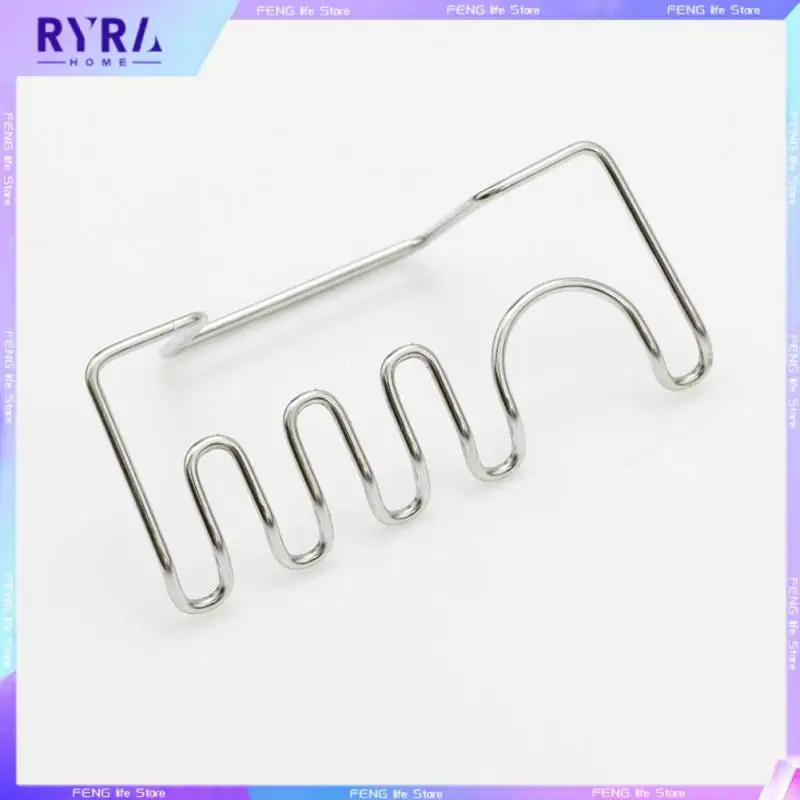 Держатель для бритвы из нержавеющей стали, креативный Многофункциональный стеллаж для хранения, без следов, держатель для зубных щеток 
Держатель для бритвы из нержавеющей стали, креативный Многофункциональный стеллаж для хранения, без следов, держатель для зубных щеток