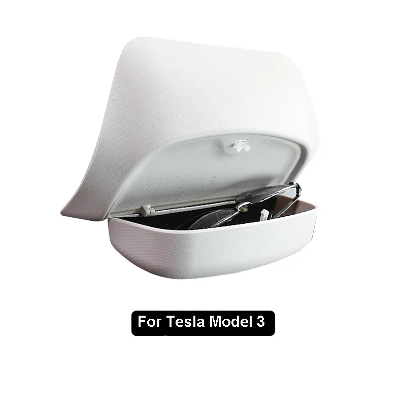 Автомобильный футляр для очков Tesla модели 3 Y и 3 +, оригинальная модель, солнцезащитный козырек, зажим для карт, модная новая модель 3 + Highland 2024 
Автомобильный футляр для очков Tesla модели 3 Y и 3 +, оригинальная модель, солнцезащитный козырек, зажим для карт, модная новая модель 3 + Highland 2024