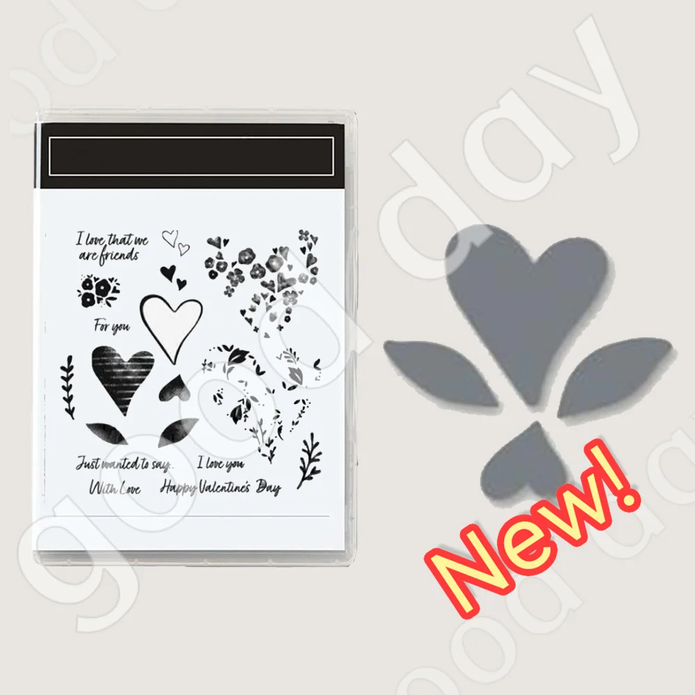 2023 New Love Leaves Cutting Dies Stamps Scrapbook Diary Decoration Embossing Template Diy Greeting Card Handmade Hot Sale
2023 New Love Leaves Cutting Dies Stamps Scrapbook Diary Decoration Embossing Template Diy Greeting Card Handmade Hot Sale