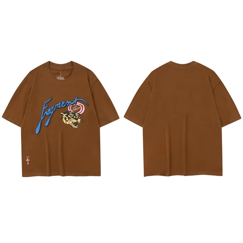 Travis New Spring And Summer Lightning Printed Cotton High Quality Men's Women's Loose T-Shirts With Round Necks
Travis New Spring And Summer Lightning Printed Cotton High Quality Men's Women's Loose T-Shirts With Round Necks