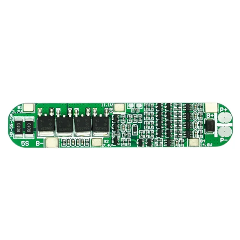 1PCS 5S 15A Li-ion Lithium Battery 18650 Charger PCB BMS 18.5V Protection Board Lipo Cell Module 18650 module
1PCS 5S 15A Li-ion Lithium Battery 18650 Charger PCB BMS 18.5V Protection Board Lipo Cell Module 18650 module