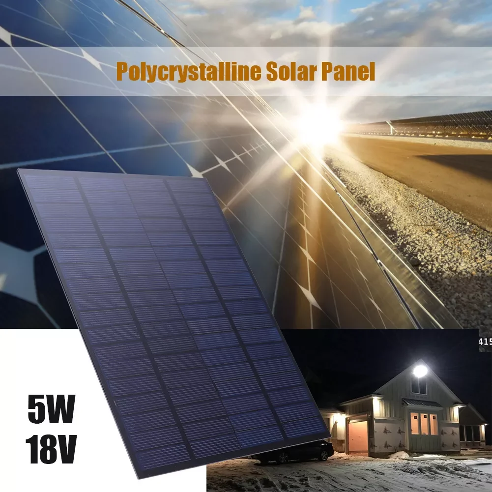 NEW 18V 5W Mini Solar Panel Solar Cells DIY For Light Cell Phone Toys Chargers Portable Drop Shipping DIY solar panel kit
NEW 18V 5W Mini Solar Panel Solar Cells DIY For Light Cell Phone Toys Chargers Portable Drop Shipping DIY solar panel kit