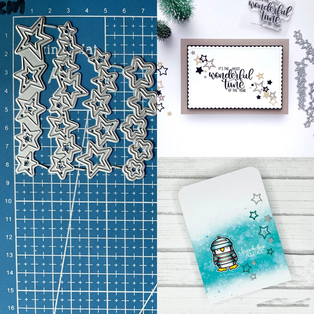 Металлические штампы счастливая богиня звезды Сделай Сам Скрапбукинг Фотоальбом декоративное тиснение бумажные карты ремесла 
Металлические штампы счастливая богиня звезды Сделай Сам Скрапбукинг Фотоальбом декоративное тиснение бумажные карты ремесла