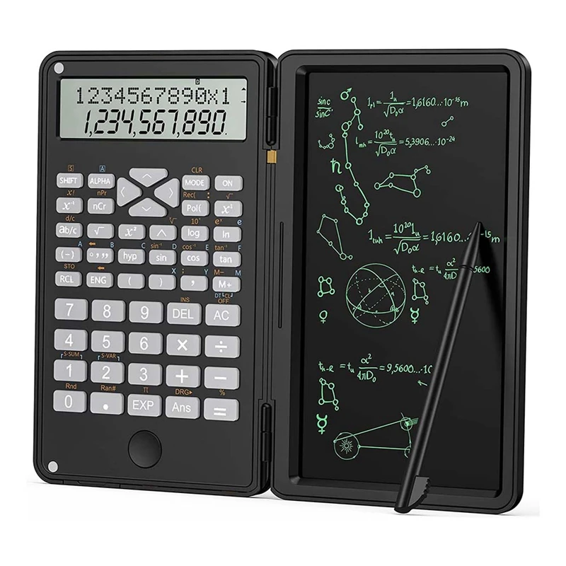 

Калькулятор, научный калькулятор, 12-значный калькулятор, планшет для письма, складной финансовый калькулятор, для школы и офиса