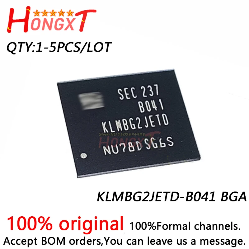 1-5PCS 100% NEW KLMBG2JETD-B041 BGA. 
1-5PCS 100% NEW KLMBG2JETD-B041 BGA.