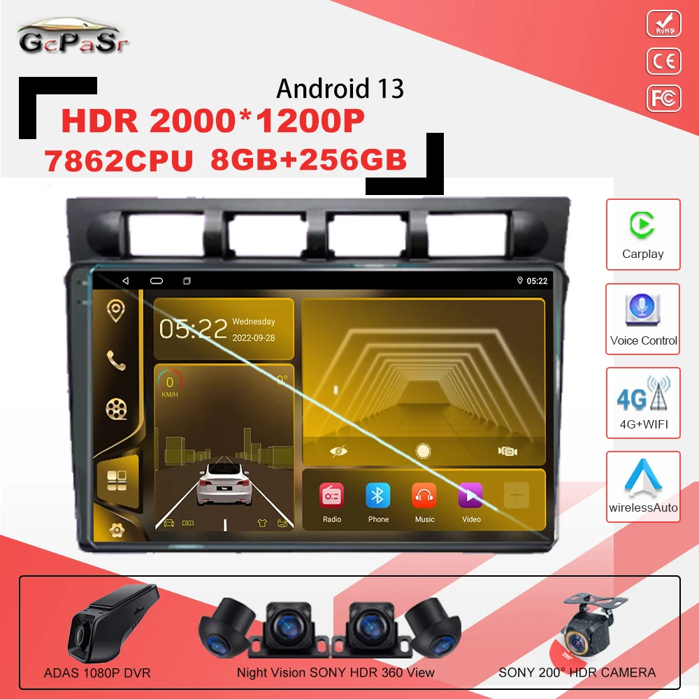 Android 13 Car Radio For Kia Morning Picanto 2004-2007 Multimedia Screen TV Vehicle Navigation 7862CPU Stereo Radio WiFi NO 2din
Android 13 Car Radio For Kia Morning Picanto 2004-2007 Multimedia Screen TV Vehicle Navigation 7862CPU Stereo Radio WiFi NO 2din