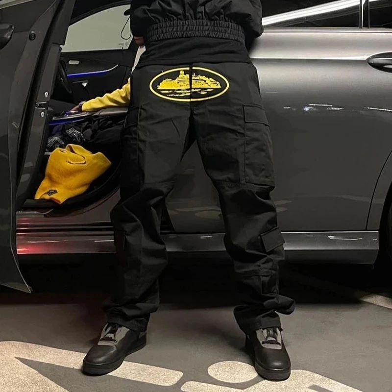Harajuku High Street Cargo Pants Men Straight Oversized Retro Loose Multi-pockets Casual Overalls Hiphop Couple Jogging Trousers
Harajuku High Street Cargo Pants Men Straight Oversized Retro Loose Multi-pockets Casual Overalls Hiphop Couple Jogging Trousers