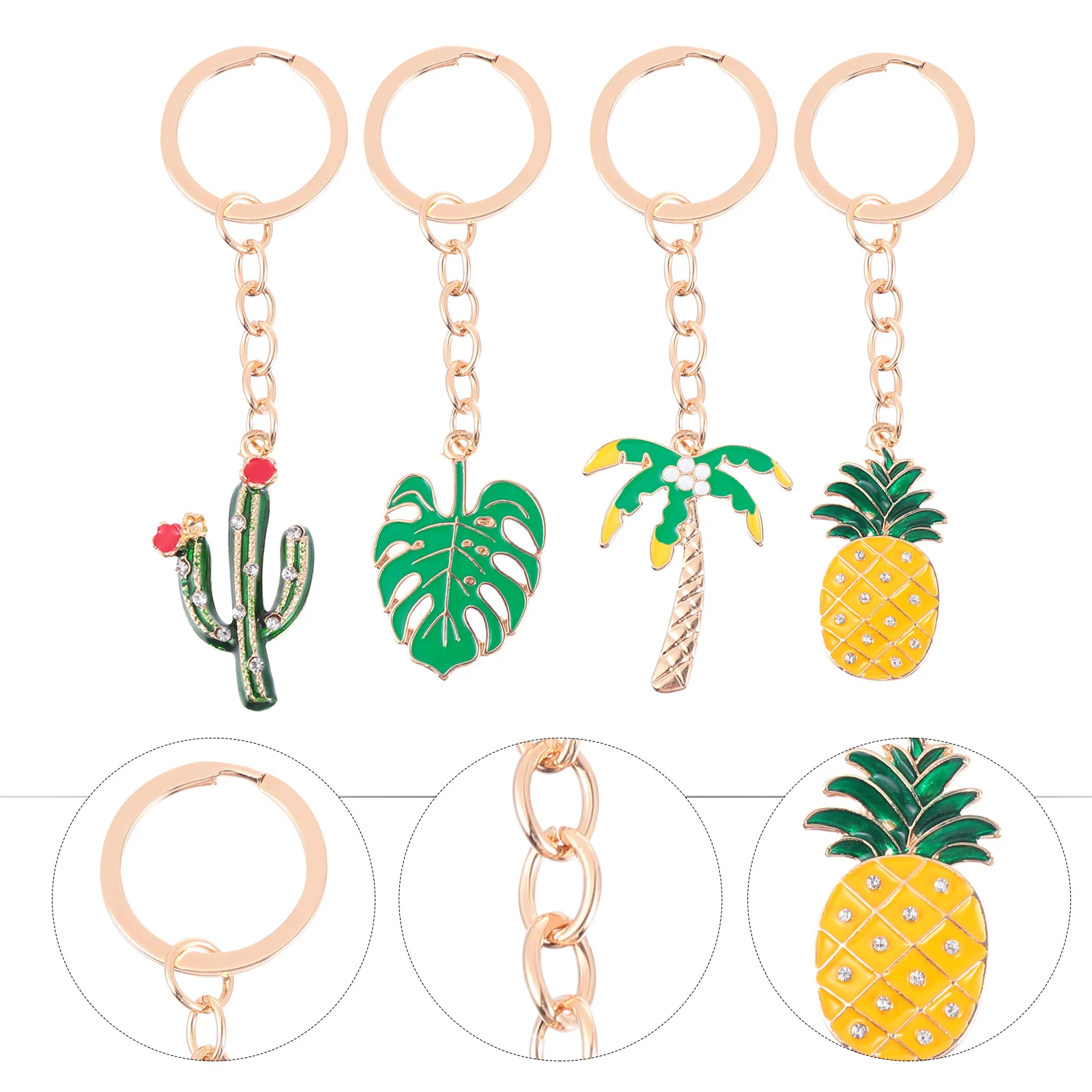 Keychain Key Pineapple Pendant Fruit Chainpalm Keyringsleaf Backpack Ring Keyring Pendants Decor Hawaii Party Favors Keychains 
Keychain Key Pineapple Pendant Fruit Chainpalm Keyringsleaf Backpack Ring Keyring Pendants Decor Hawaii Party Favors Keychains