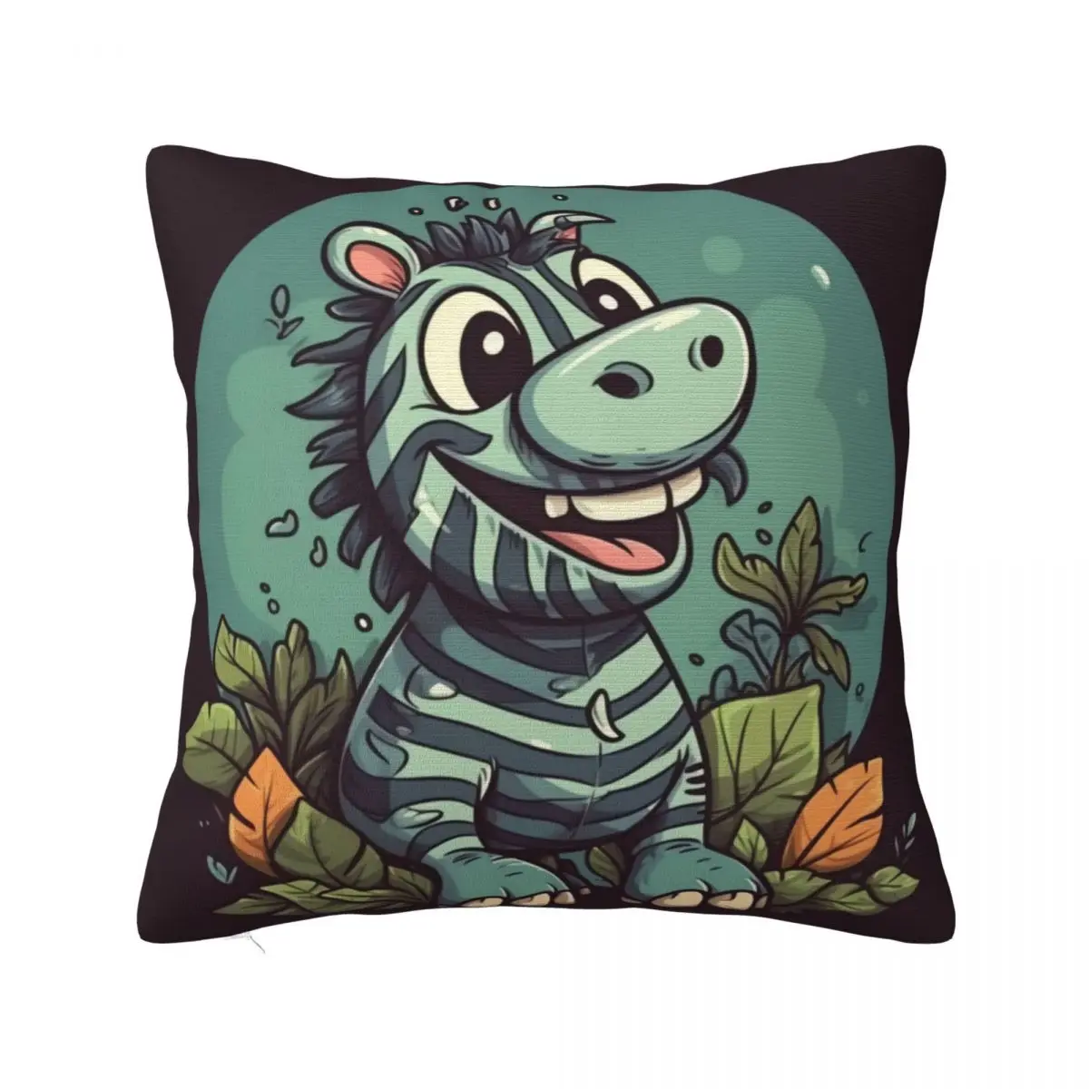 Zebra Pillow Case Cartoon Nature Style Home Decor Zipper Pillowcase Spring Decorative Polyester Cover
Zebra Pillow Case Cartoon Nature Style Home Decor Zipper Pillowcase Spring Decorative Polyester Cover