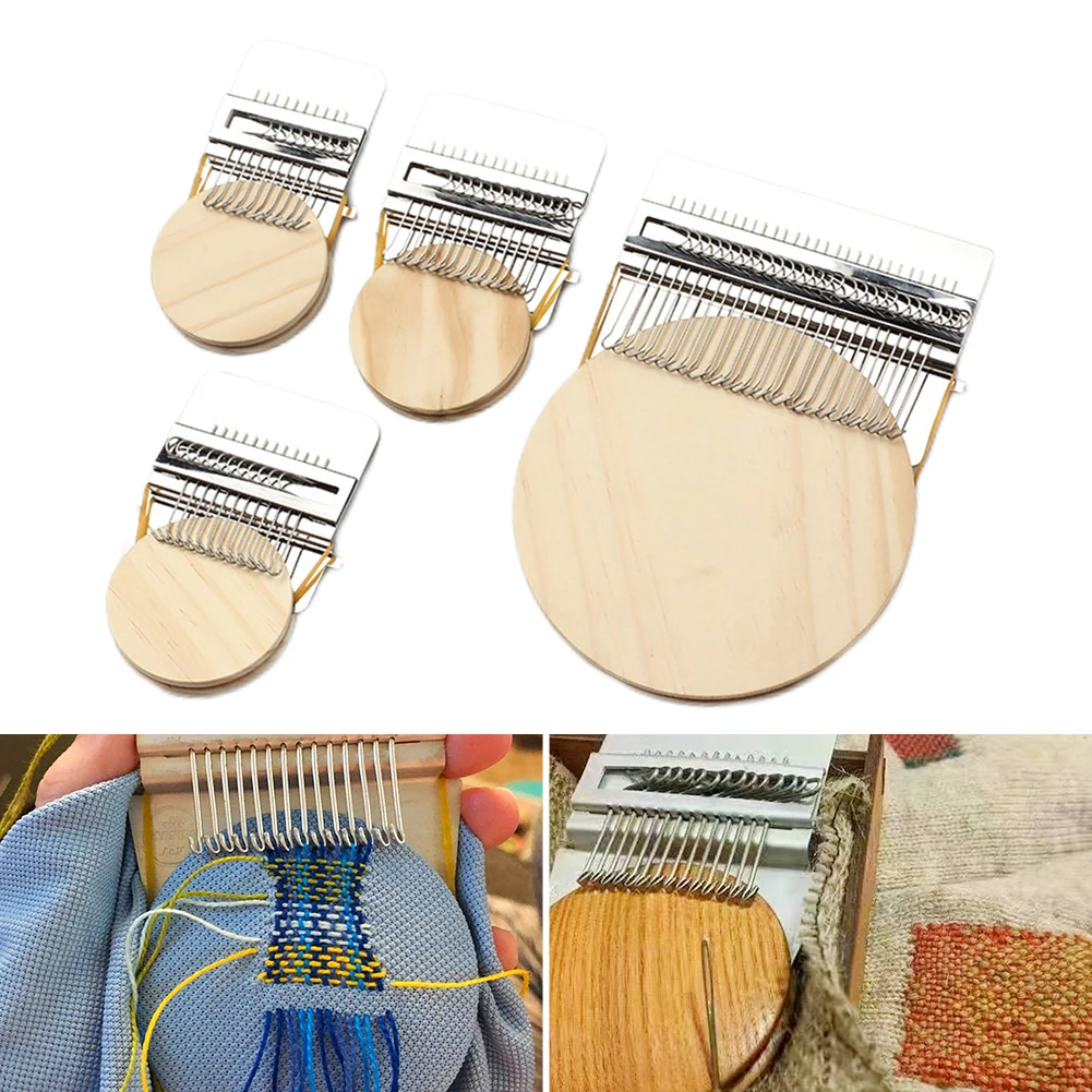 Small Loom For Weaving Household Fun Mending Loom For Beginner DIY Weaving Darning Jeans Sock Speedweve Type Knitting Machine
Small Loom For Weaving Household Fun Mending Loom For Beginner DIY Weaving Darning Jeans Sock Speedweve Type Knitting Machine