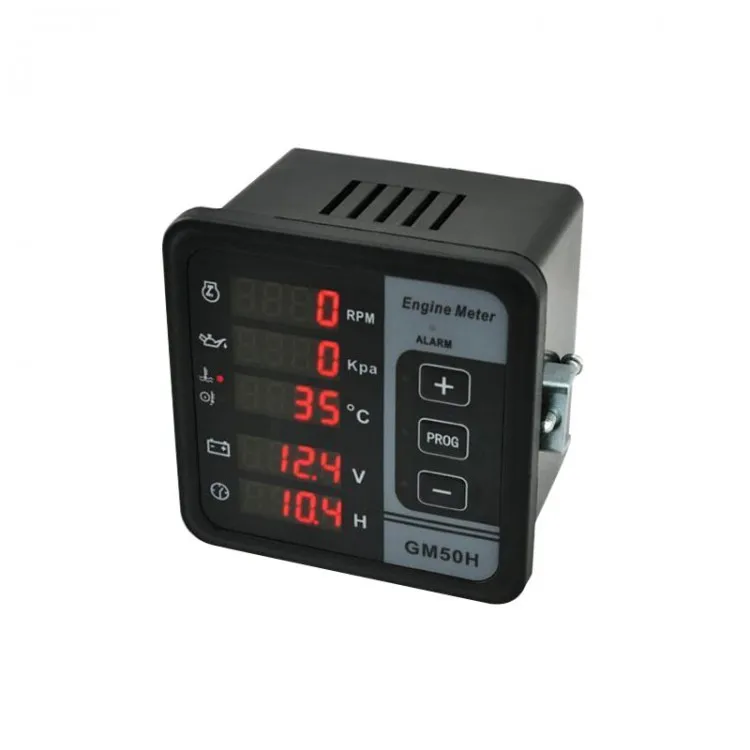 GM50H Diesel Engine Monitor Oil pressure gauge Generator Digital Multifunction Meter
GM50H Diesel Engine Monitor Oil pressure gauge Generator Digital Multifunction Meter
