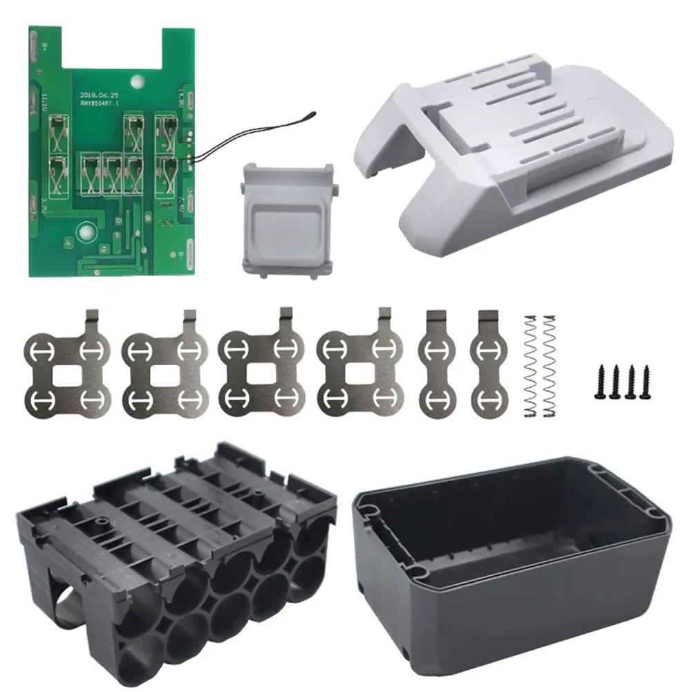 For Mkt 18V BL1813G BL1811G BL1815G Lithium-ion Battery Box Plastic Case 10 Core Pcb Board Housings BL1830G 3.0Ah 6.0Ah
For Mkt 18V BL1813G BL1811G BL1815G Lithium-ion Battery Box Plastic Case 10 Core Pcb Board Housings BL1830G 3.0Ah 6.0Ah