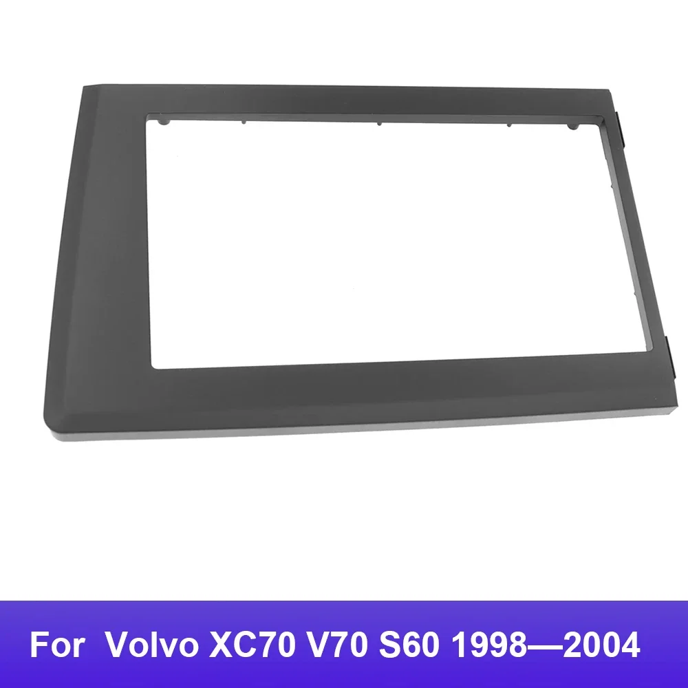 Рамка автомобильного DVD-радио с двойным DIN для Volvo XC70 V70 S60 1998–2004 гг. лицевая панель